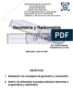 Geometría y Radiometría