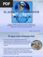 El Agua y Los Seres Vivos