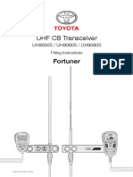 UHF CB Transceiver: Fortuner