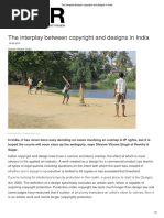 The Interplay Between Copyright and Designs in India Wipr Annual