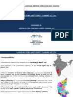 Visvesvaraya National Institute of Technology, Nagpur: Karnataka Town and Country Planning Act 1961