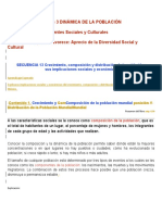 Composición y distribución de la población mundial