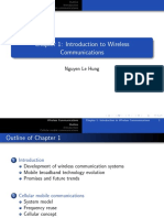 Chapter 1: Introduction To Wireless Communications: Nguyen Le Hung