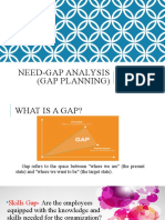 Need Gap Analysis