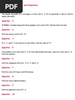100 Challenging Math Questions & Answers | PDF | Area | Sphere