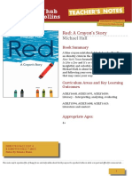 Flyer For "Red: A Crayon's Story"