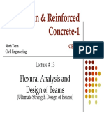 9 - Lec-10-Flexural Analysis and Design of Beams