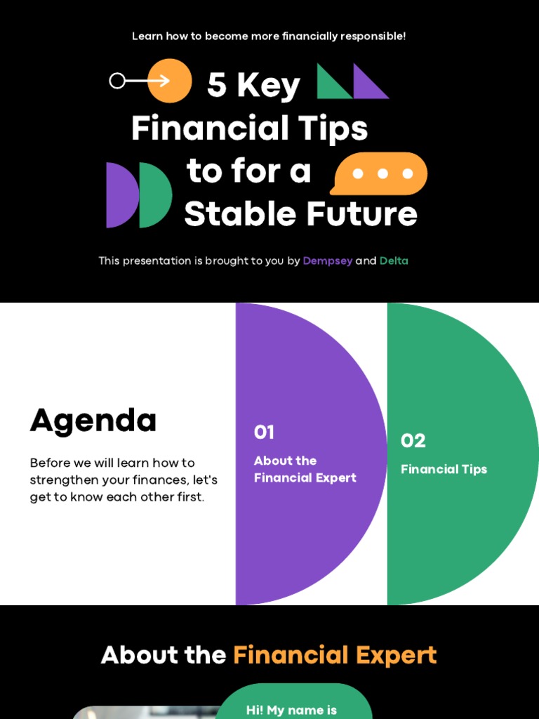 5 Financial Tips for Stability | PDF | Investing | Debt