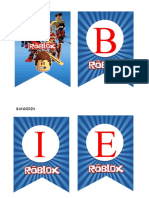 Banderin Editable ROBLOX
