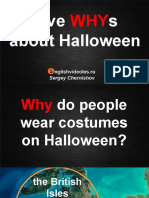 Five Whys About Halloween - Presentation