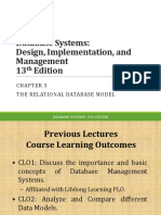 Database Systems: Design, Implementation, and Management 13 Edition