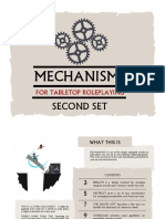 Mechanisms For Tabletop Roleplaying Set 2