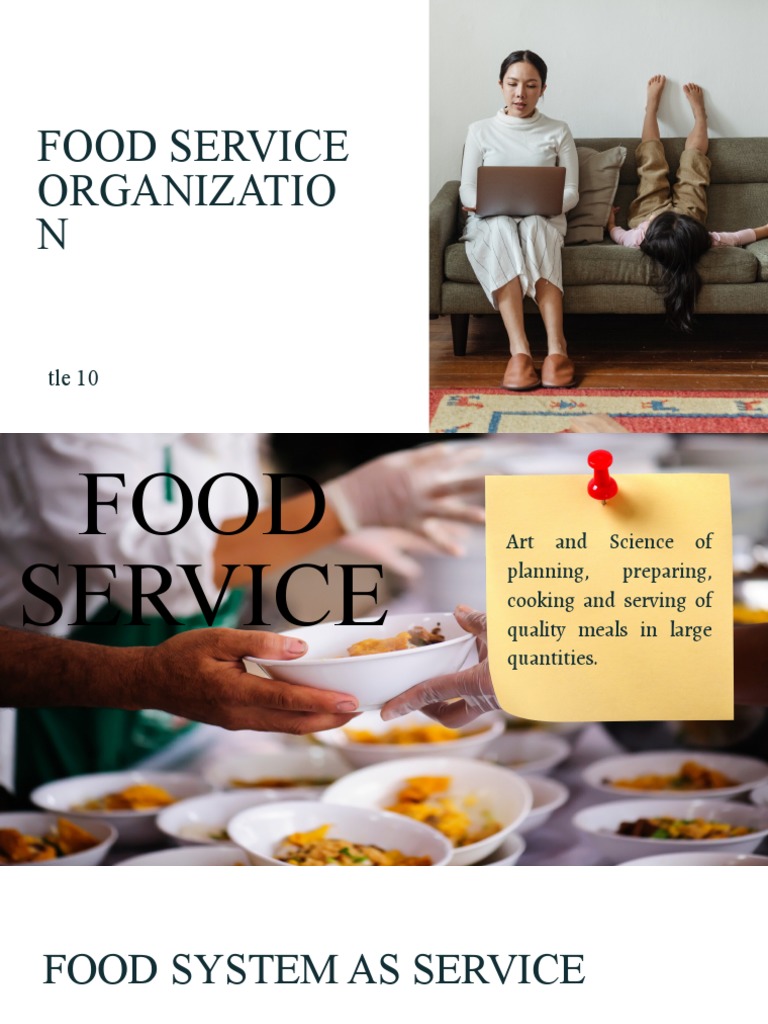 Food Service Organization PDF Foods System