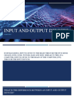 Input and Output Devices