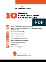 Under Construction Poster Template (24X36)