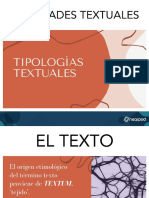 Tipologías Textuales