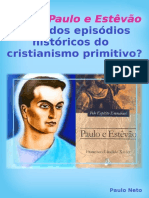 A Obra Paulo e Estêvão Trata Dos Episódios Históricos... - E-Book