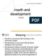 Growth and Development: Concept