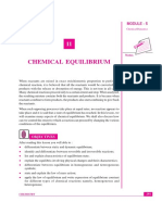 Chemical Equilibrium: Module - 5