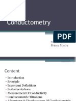 Conductometry: Principles and Applications