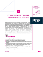 Compounds of Carbon Containing Nitrogen: Module - 7