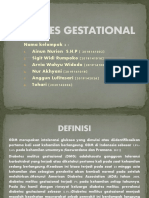 Diabetes Gestational PPT (KEL.2 Fix)