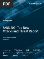 SANS 2021 Top New Attacks and Threat Report: Whitepaper