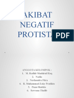 Akibat Negatif Protista