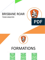 Brisbane Roar Analysis