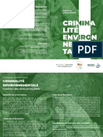 Appel à candidatures - Criminalité environnementale - Université Senghor