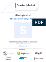 StartupMarket Ekosistem 2021 Yariyil Raporu