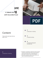 Consistent Hashing With Bounded Load