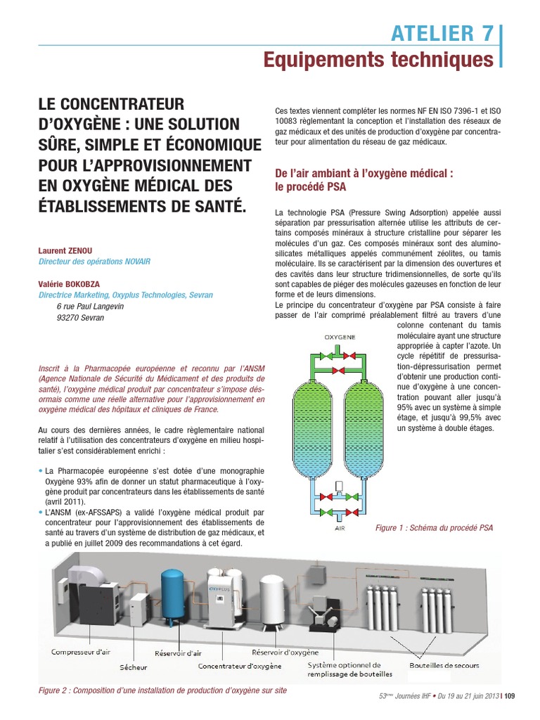 Concentrateurs d'oxygène pour hôpitaux et cliniques