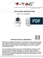 Installation Instruction: Wifi PTZ Camera