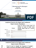 Project Management For Managers: Lec - 58 Six Sigma Tools