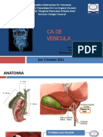 Cáncer de vesícula biliar: etapas y factores de riesgo