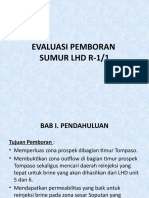 EVALUASI PEMBORAN R1.1 (RIG APS).