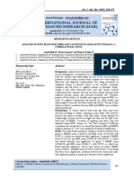 Analysis of Body Mass Index (Bmi) and Cognition in Adolescent Females - A Correlational Study