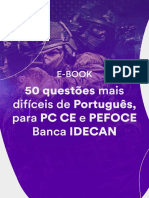 eBook 50 Portugues Idecan Pc Ce e Pefoce