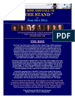 The Rise and Fall of "The Stand" - Don Alex