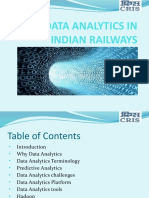 Data Analytics in Indian Railways