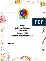 PDPR Bahasa Melayu 2 Dinamik 11 Ogos 2021 Kemahiran Membaca