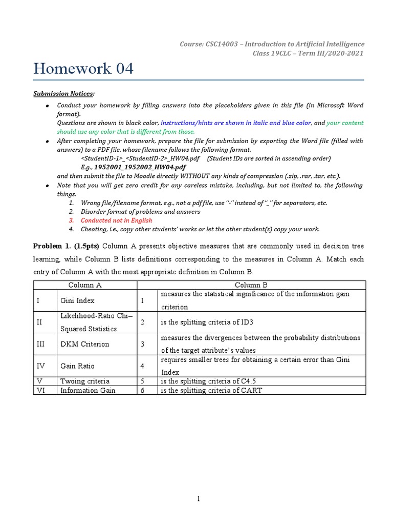 Homework 04: Your Content Should Use Any Color That Is Different From ...