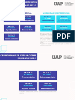 Cronograma de Evaluaciones