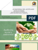 Auditoria Social y Ambiental