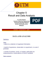 Chapter 5 Data and Analysis Techniques