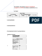 Data On The Readiness Report