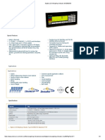 Digital LCD Weighing Indicator MCE9625G