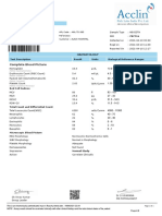 Medical Laboratory Report Summary