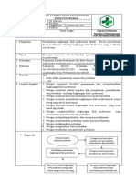 Sop Pemantauan Lingkungan Fisik Puskesmas